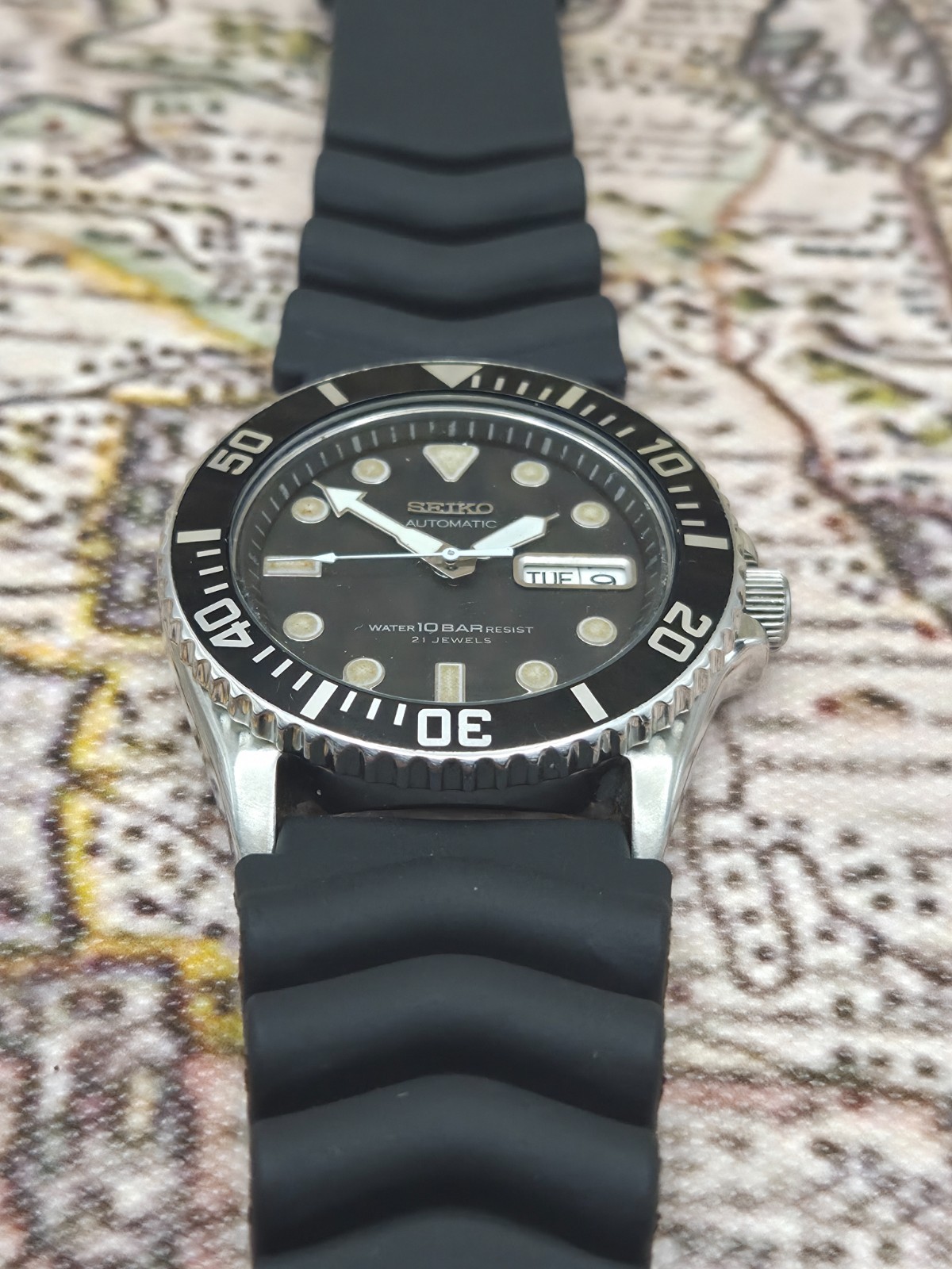 Seiko Mens Automatic Watch SKX031 Scuba Divers 7S26-0040 c.November 1996 BOXED