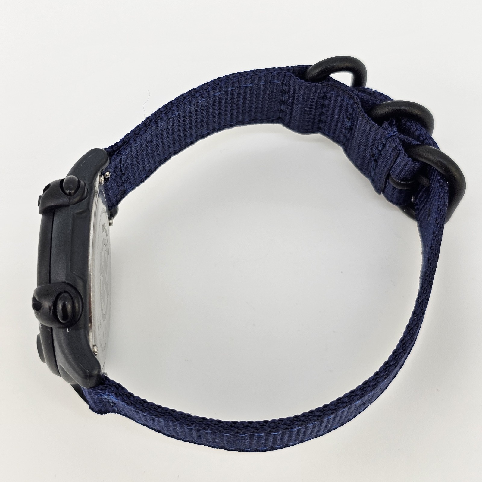 Timex Expedition 866 Men’s Watch 39MM NEW Dark Blue Nylon Bands New Battery
