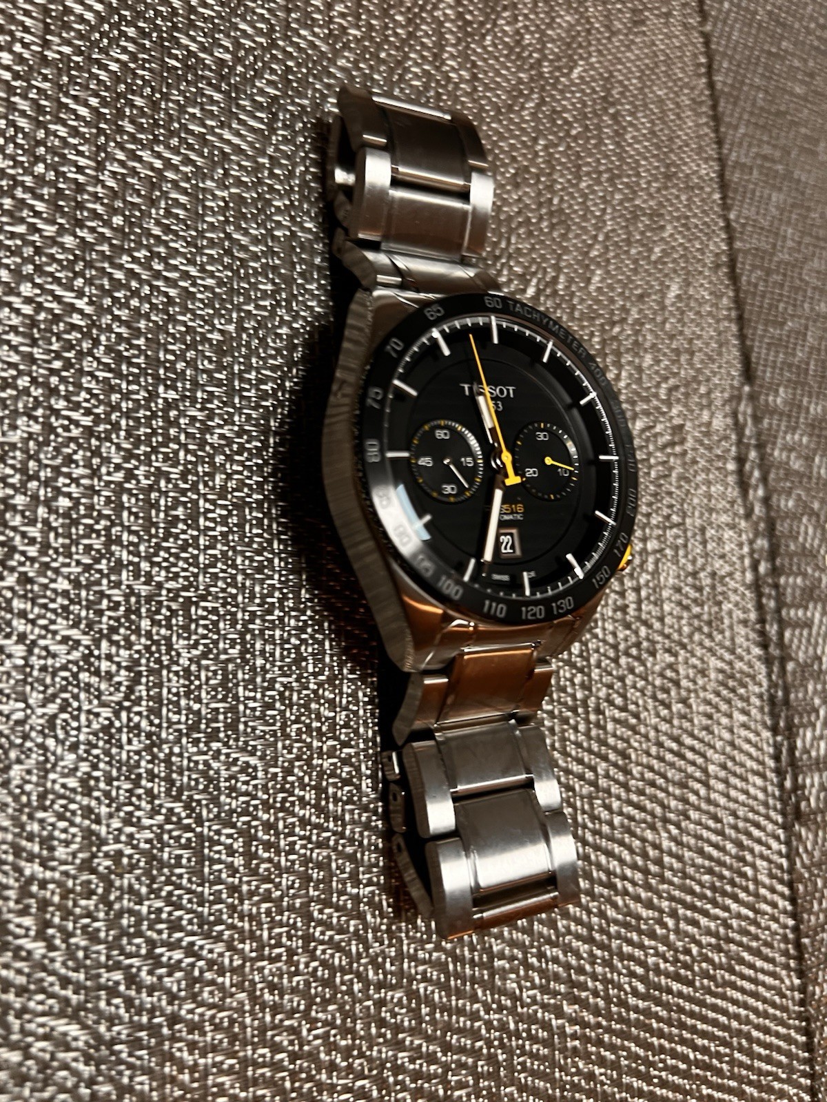 Tissot Men’s Black Watch – T100.417.11.051.01 PRS516 Automatic