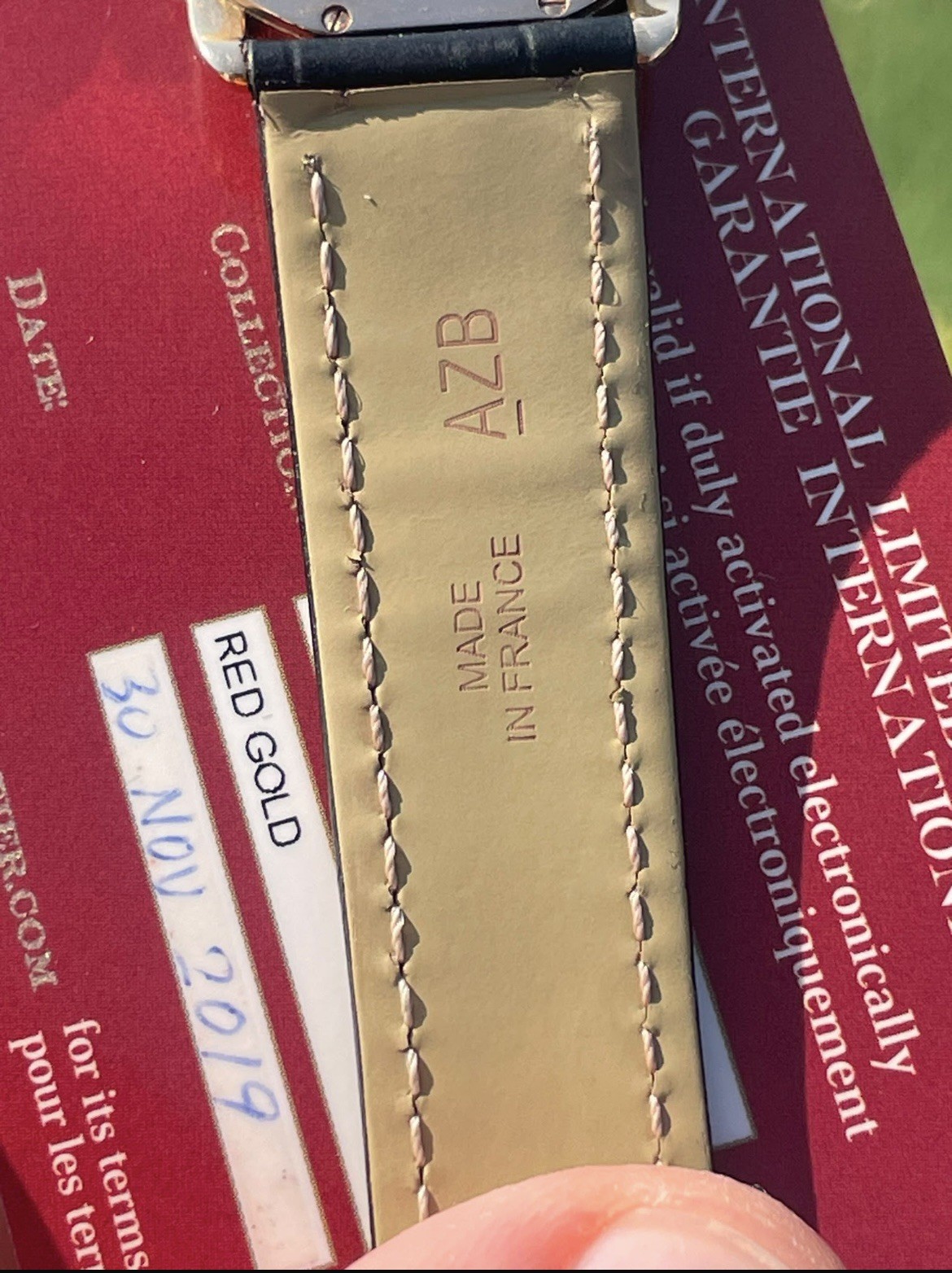 Cartier Ronde LC Rose Gold Years 2019 Watch And Card Ref 2886