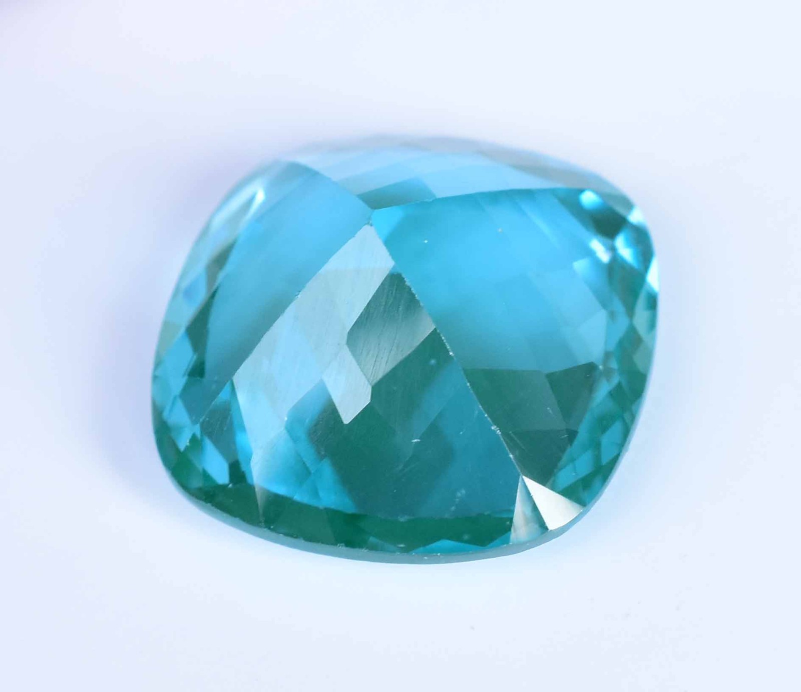 29.00 Ct Natural Paraiba Tourmaline Greenish Neon Blue Copper Loose Gemstone