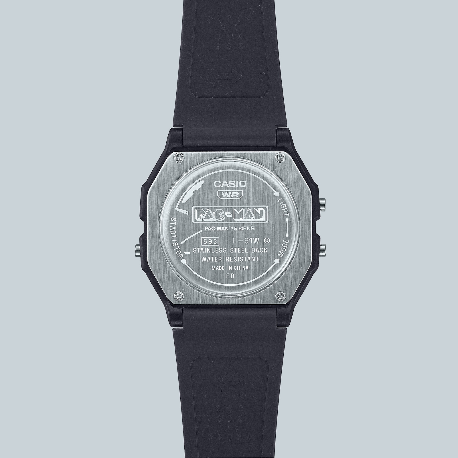 CASIO F-91WPC-1A Classic Digital Watch PACMAN Collaboration Limited Edition