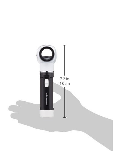MIZAR-TEC handheld magnifier 10times magnification Scale with light Japan 191415