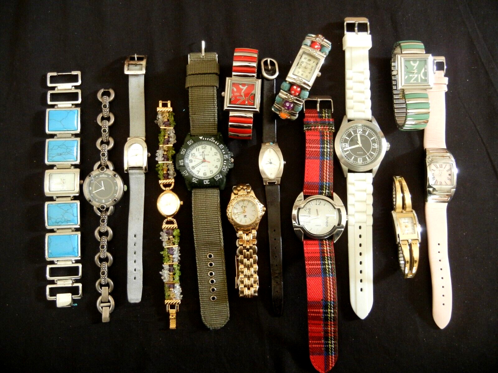 WATCHES Large Lot of New and Nearly New All Running!!! Great Everyday Wear!