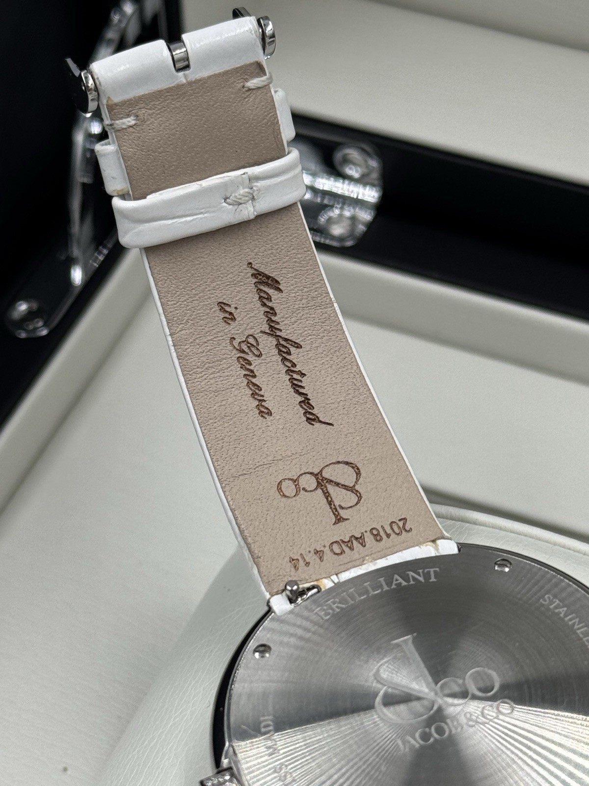 Jacob & Co. Brilliant Saphire 44mm Double Diamond Bezel Watch Box only 999 made