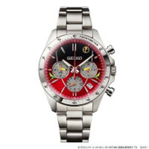 SEIKO Evangelion 500 TYPE EVA-02 Shinkansen Watch Limited 5000 Collaboration