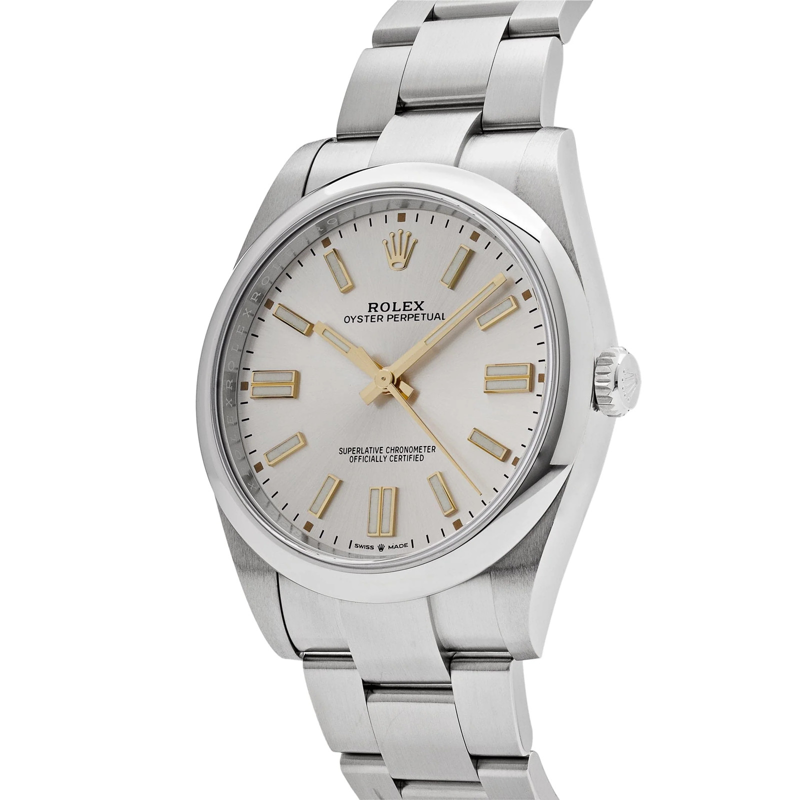 Rolex Oyster Perpetual 41 124300 Stainless Steel Silver Dial (2024)