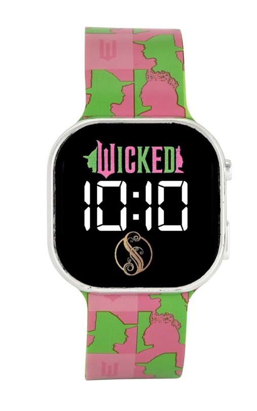 WICKED LED Watch Square Face Universal City Studios by Accutime Watch NEW! 2025