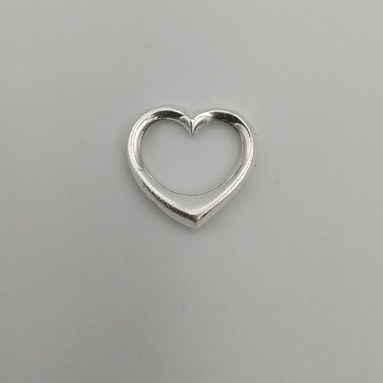 L.A. Gem and Jewelry 925 Sterling Silver Heart Charm or Pendant