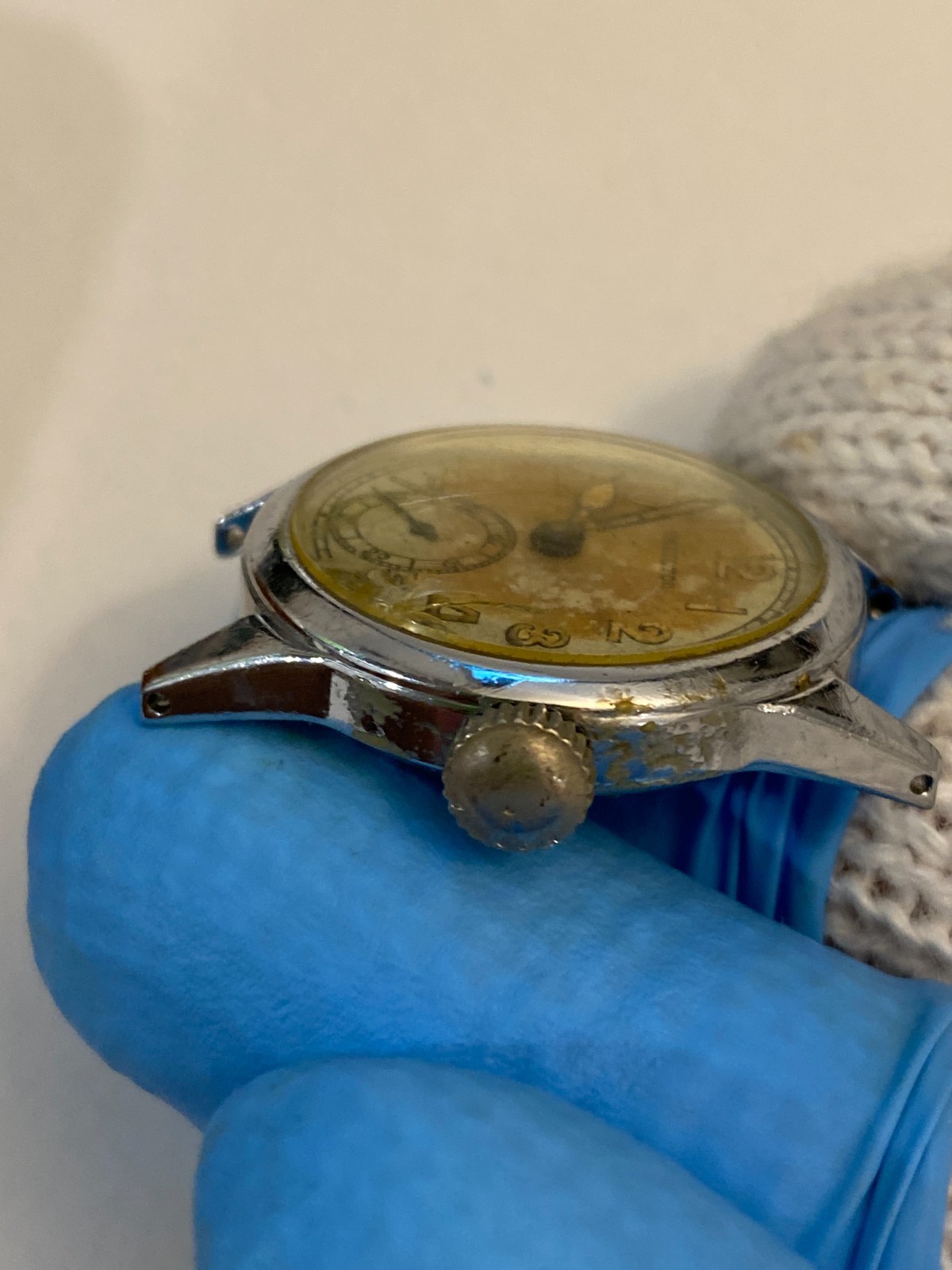 WWII Hamilton 987A ORD DEPT US Army Military Watch OD-14581 17J Parts Vintage