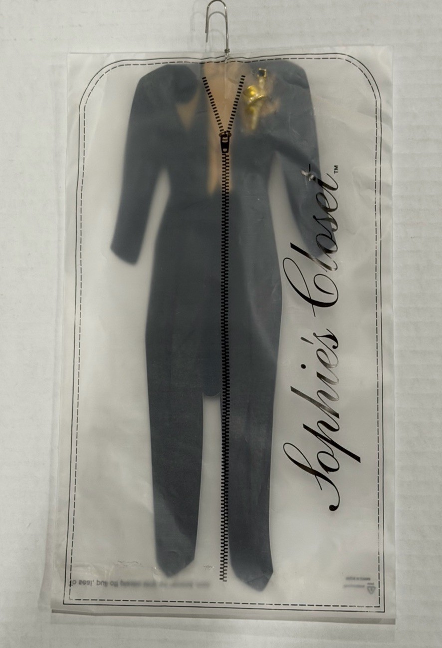 Sophie’s Closet Greeting Card Tuxedo With Gemmed Top Hat And Cane Pin Vintage