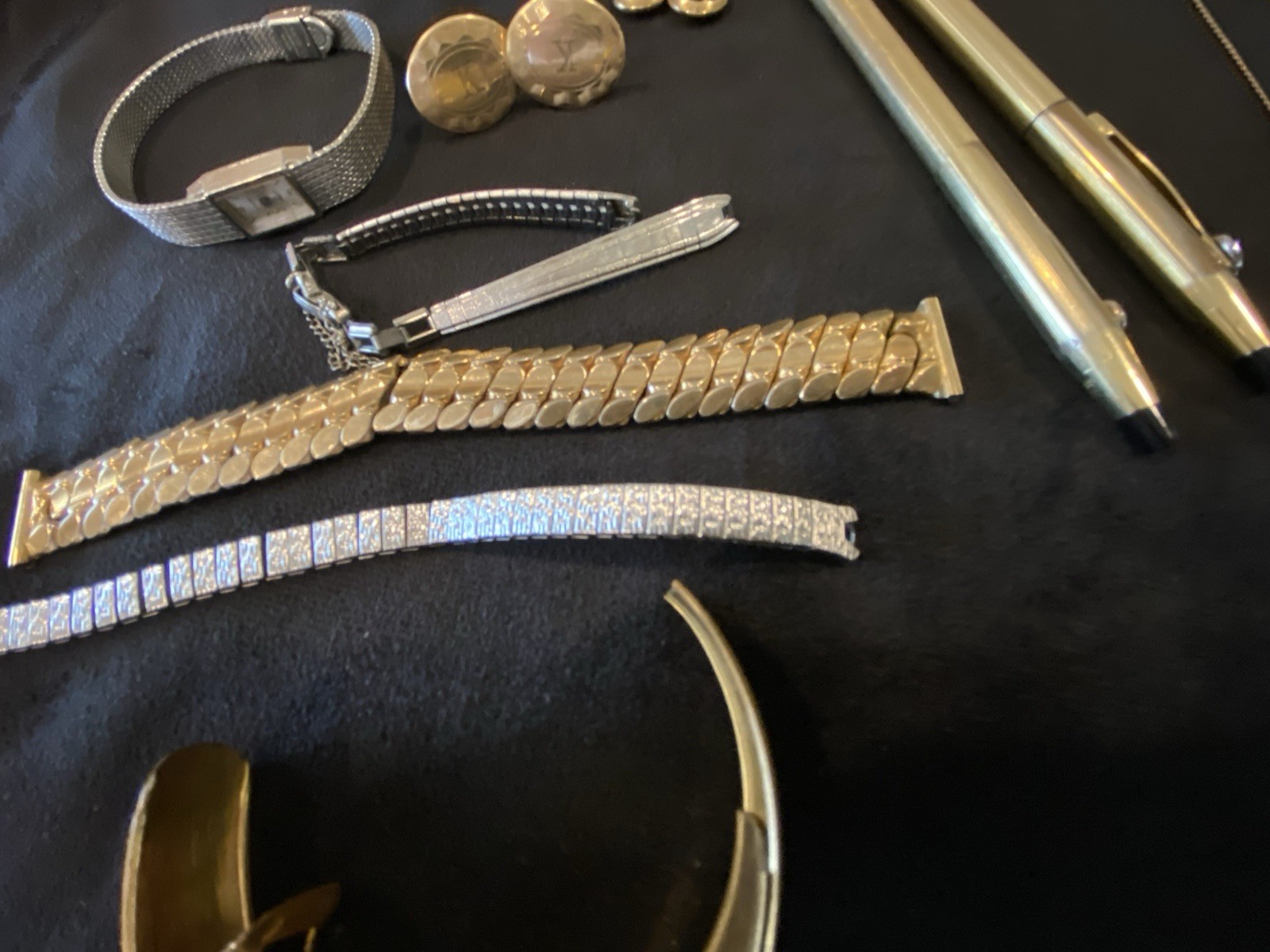 Gold Filled & RGP Jewelry/Pen Lot Some Wearable approximately 200 G ￼