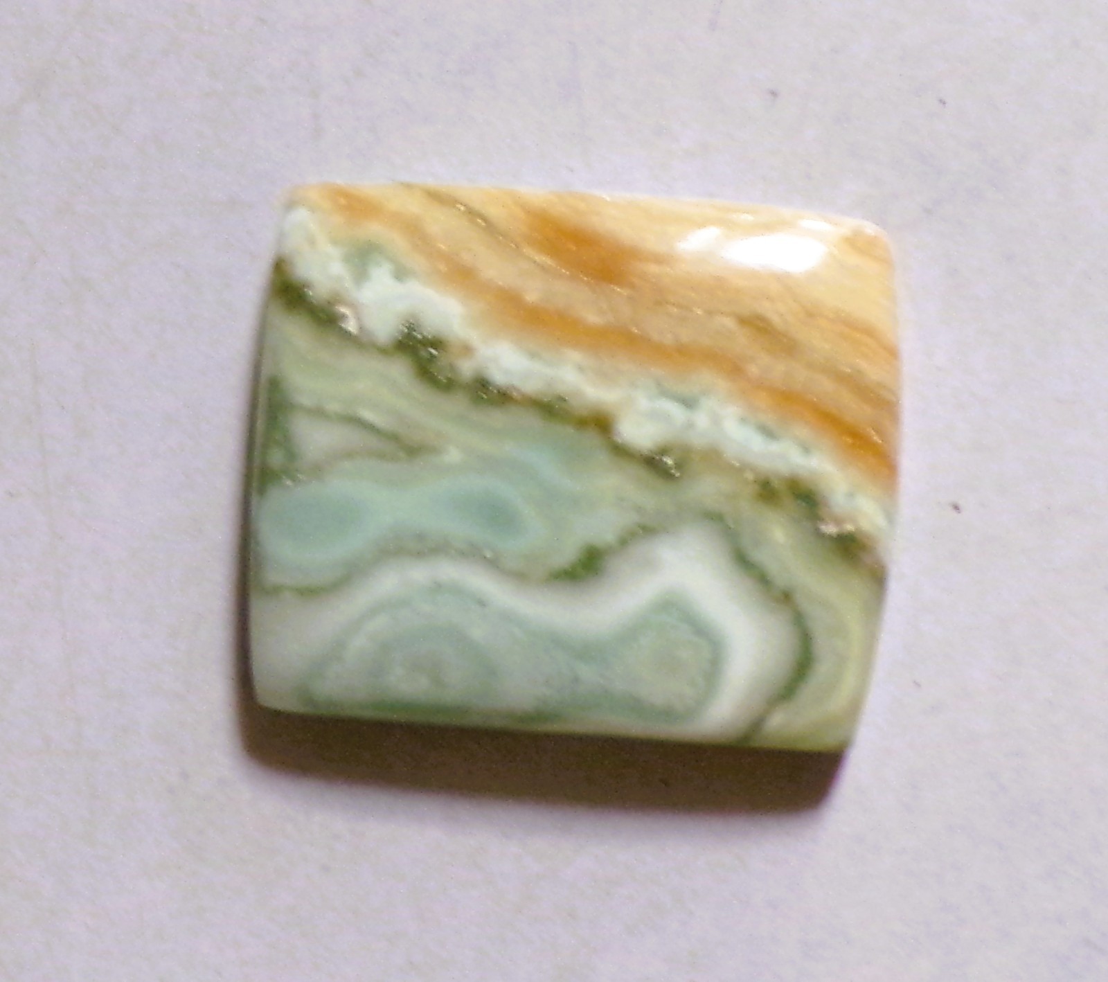 24.50 Cts Natural Saturn Chalcedony Cabochon Loose Gemstone 23X19X4.7MM 134