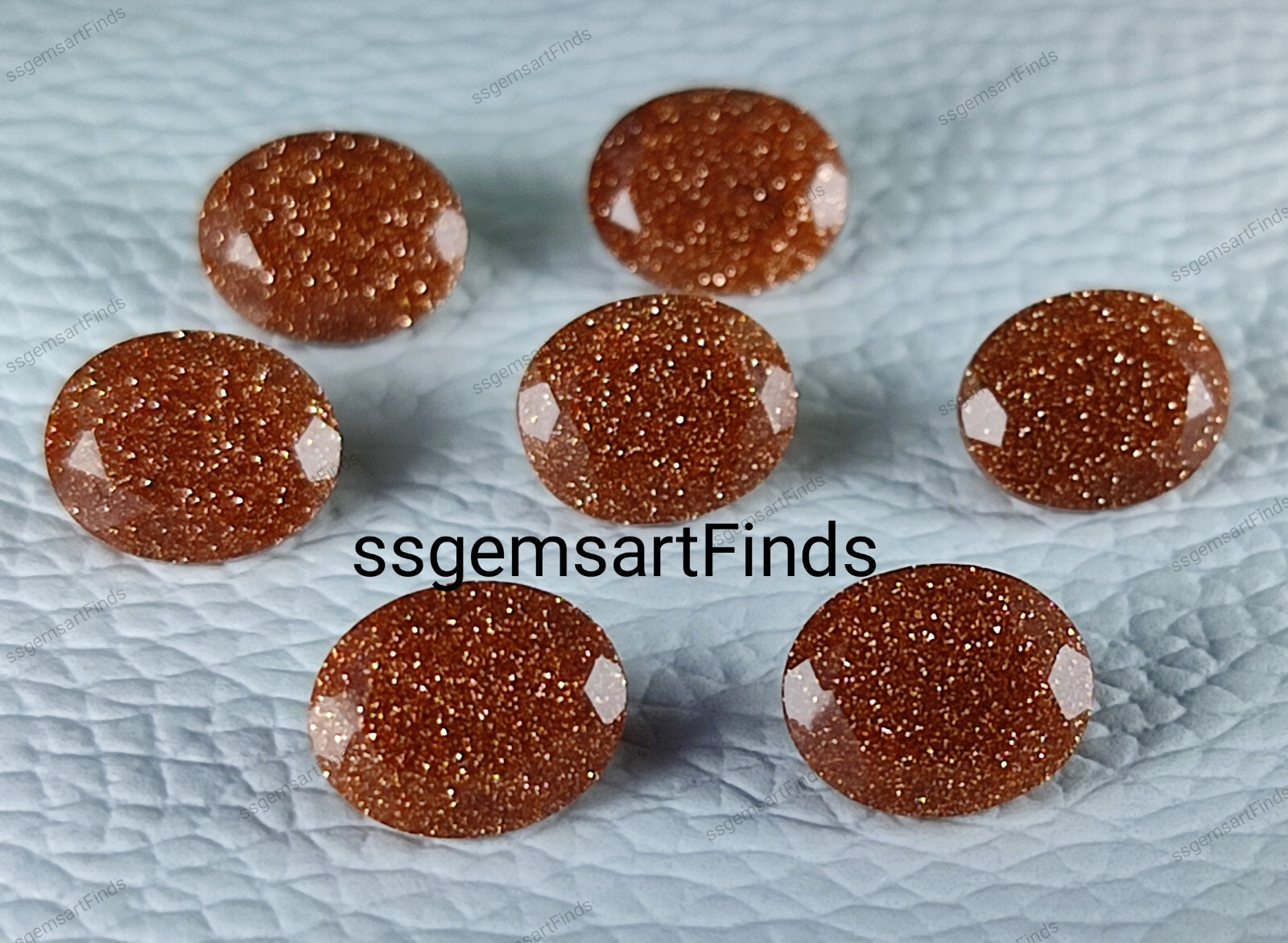 Natural gold Sandstone Faceted oval Shape Loose Gemstone For Making Jewelry