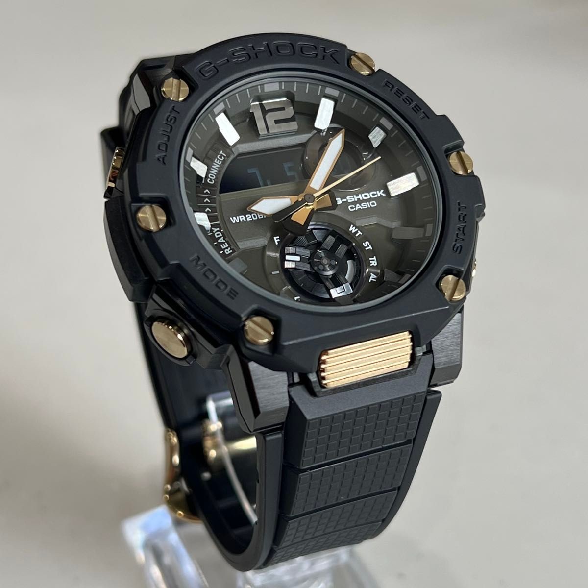 Rare CASIO G SHOCK GST B300 Bluetooth Men’s Watch with Box