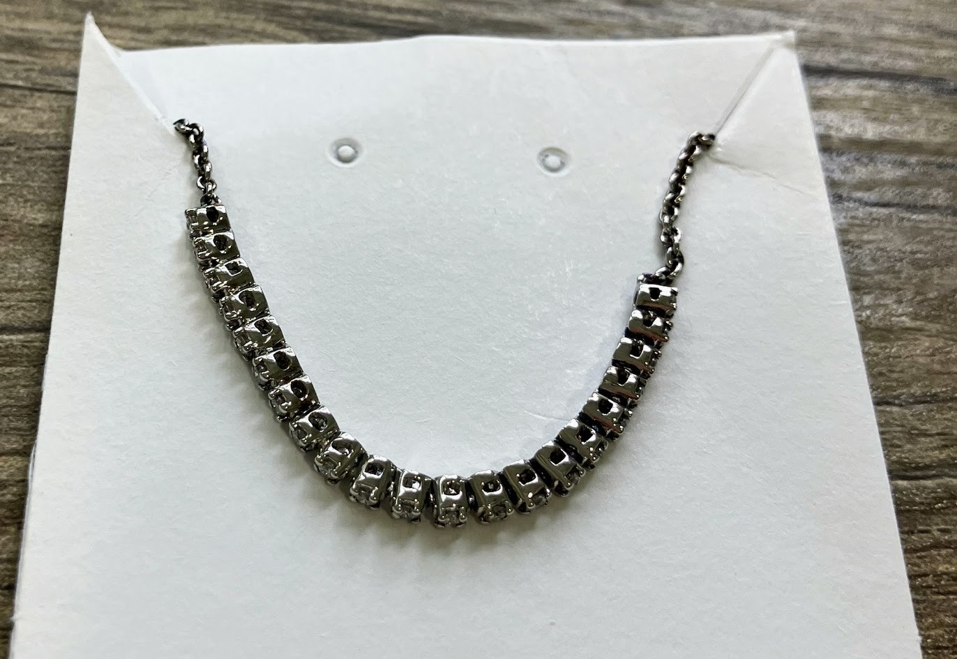 Silver Petite Lab Diamond Tennis Bracelet (1/4 carat / 0.25 ctw)