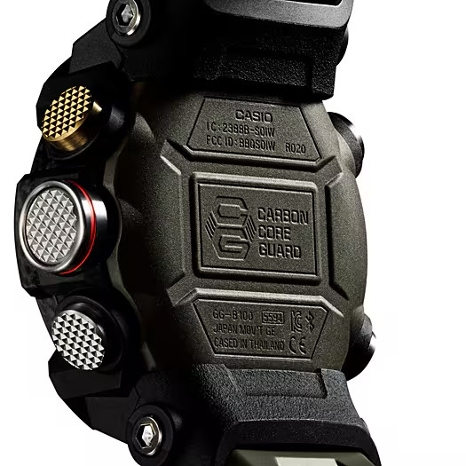 Casio G-Shock MUDMASTER Carbon Core Mud-Resistant Outdoors Mens Watch GGB100-1A3