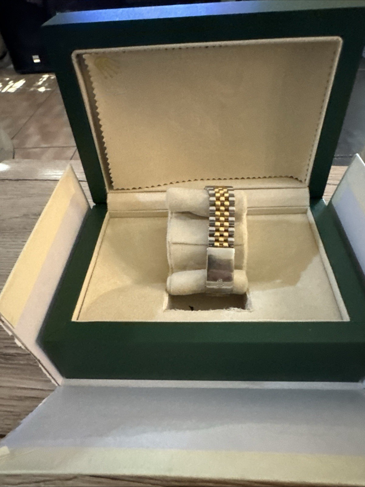 Rolex Oyster Perpetual 34mm Vintage GOLD PLATED Steel Mens Watch Ref 1024