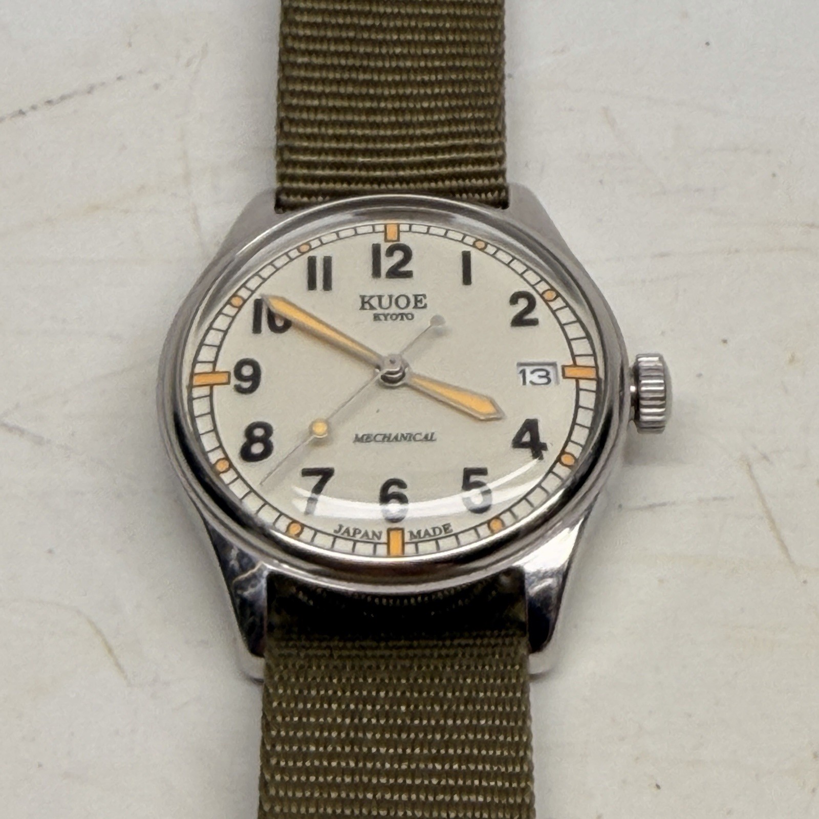 Kuoe Kyoto Old Smith 90-002 Automatic 35mm, Good Preowned & Working Condition.