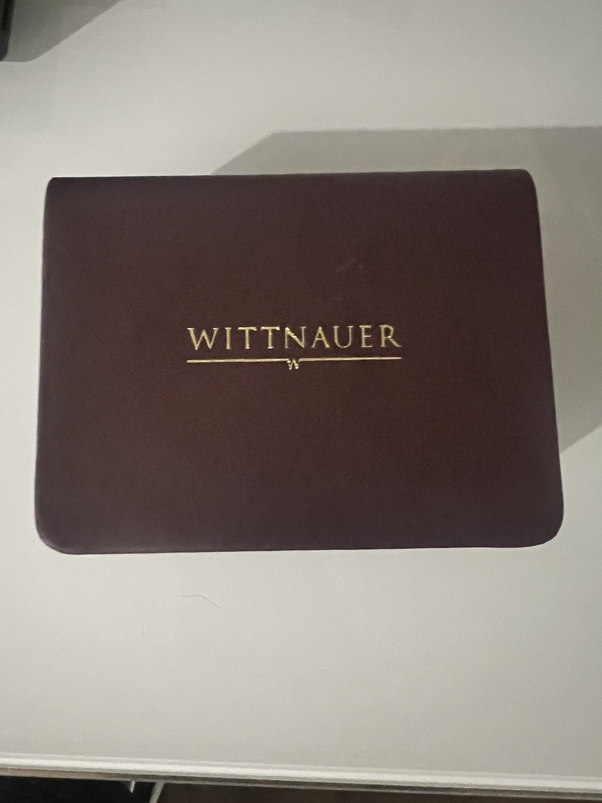 Wittnauer Swiss, gold and steel Swiss, special engraving 10 years at IBM