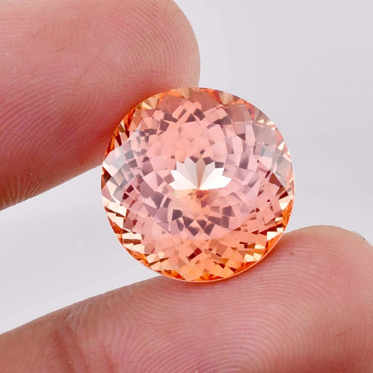 AAA+ Natural Peach Padparadscha Sapphire GIT Certified Gemstone Select Any Size