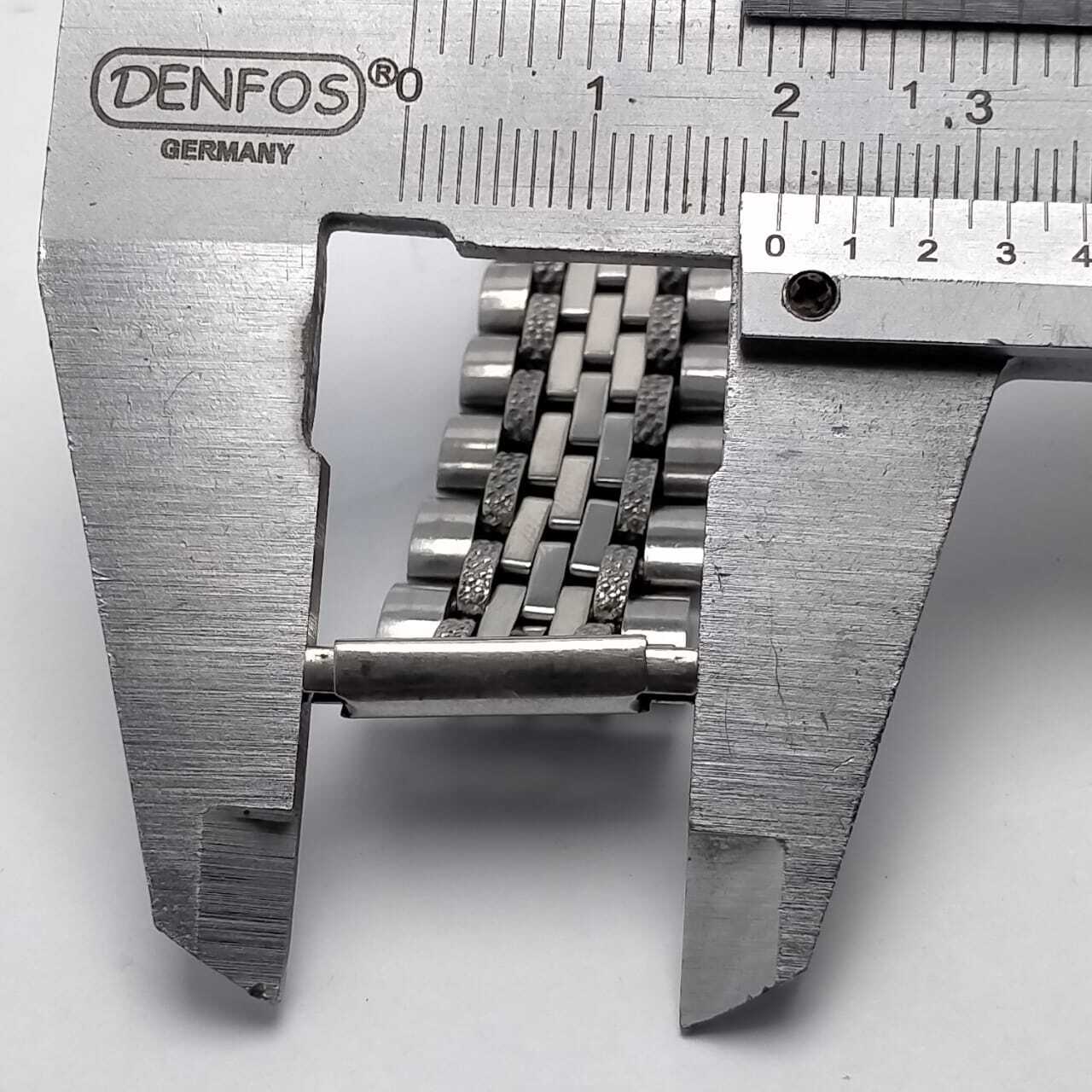 Adjustable 16 mm To 22 mm Seiko Rail Road Stainless Steel Vintage Watch Bracelet