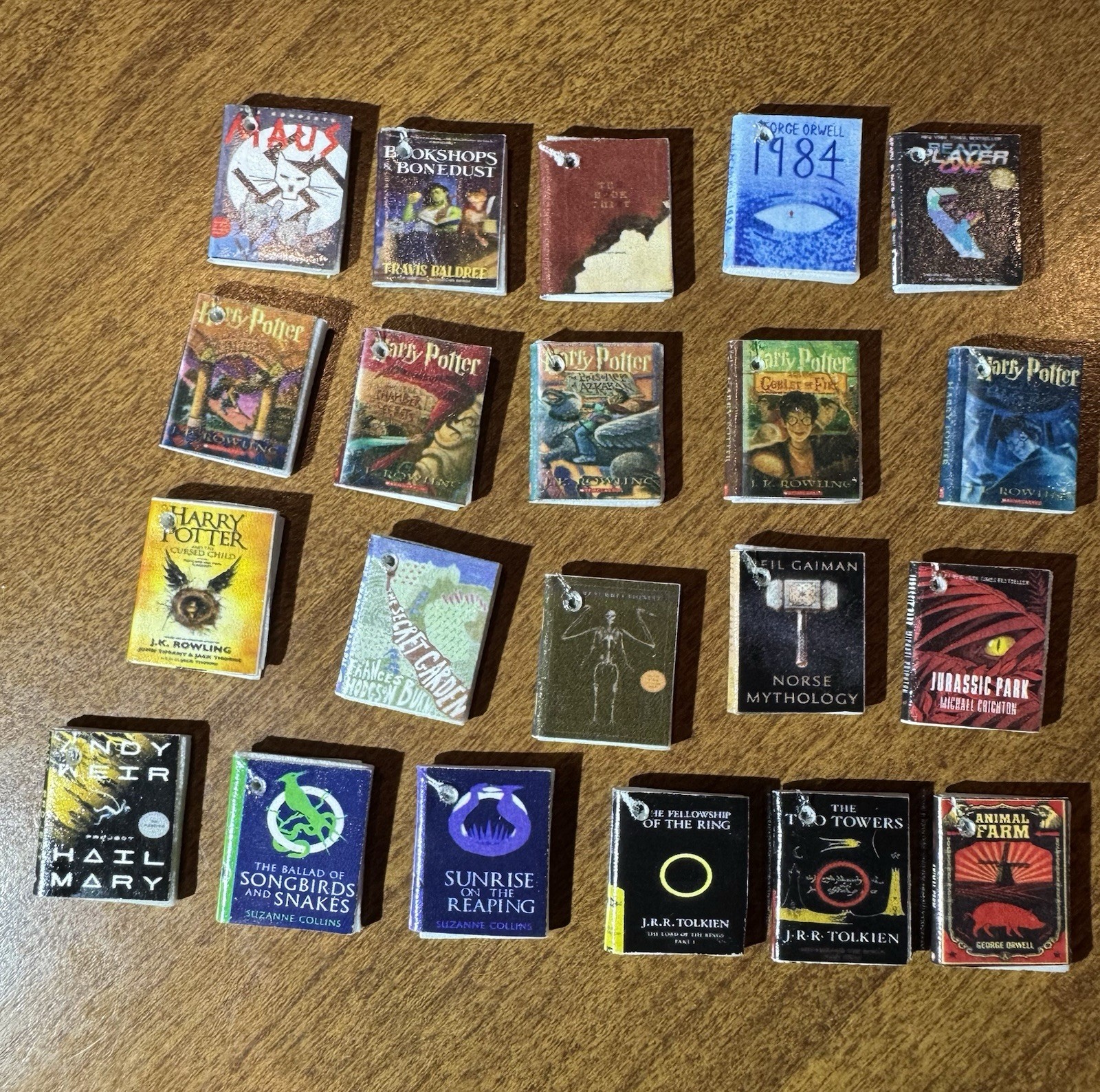 INDIVIDUAL Mini Book & Manga Earrings Handmade Literary Jewelry Book Lover Gift