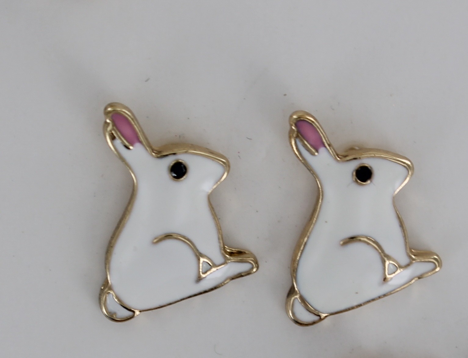 New Way To Celebrate Set of 3 Easter Earrings – Ladybug, Bunny & Butterfly