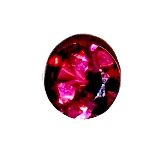 Pomegranate Pom-Red loose Faceted Round natural Garnet gemstones jewelry Making