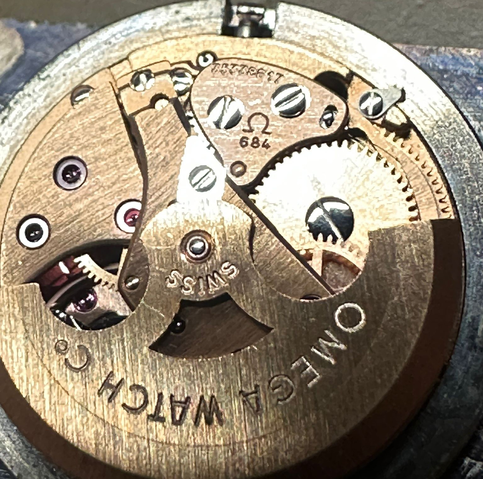 Omega De Ville Tank Jumbo 27mm Automatic 155.007 from 1972 Steel Cal. 684