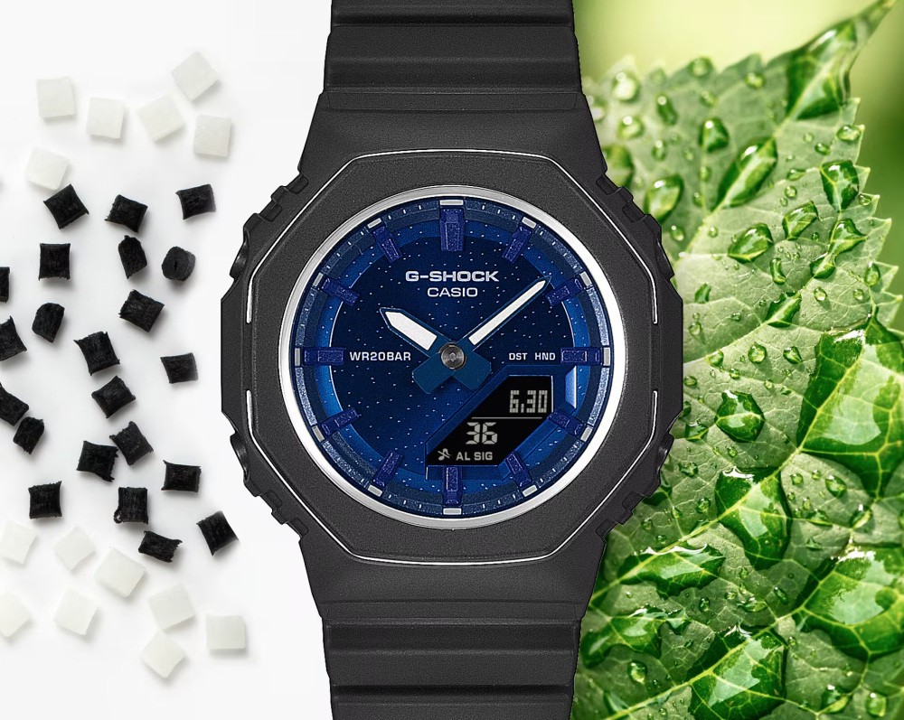 Casio G Shock ANALOG DIGITAL WOMEN GMA P2110SC 2AJF Dark Blue Dial New Women’s W