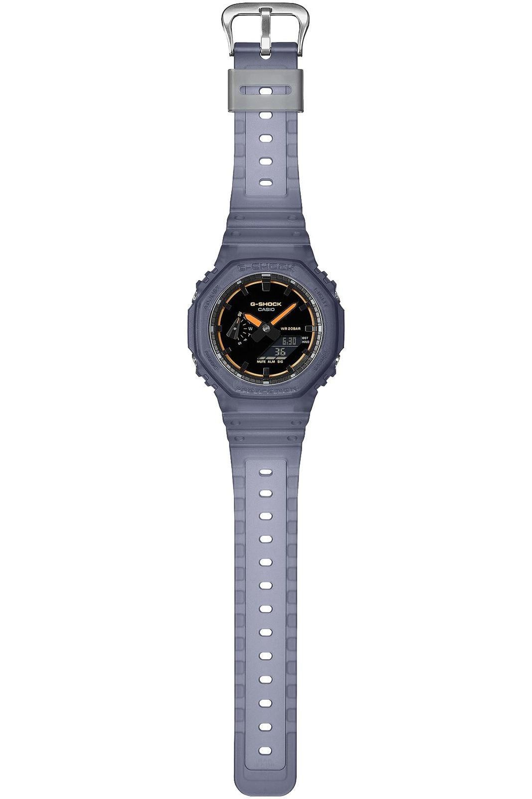 CASIO G SHOCK GA 2100K 2A Men’s Blue Special Color Navy Matte Skeleton