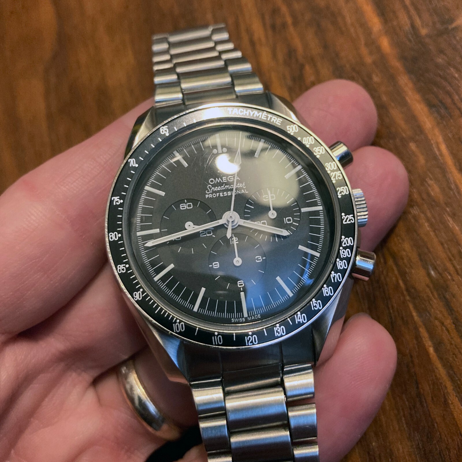DON Dot Over Ninety Bezel Insert Omega Speedmaster Professional – Aftermarket