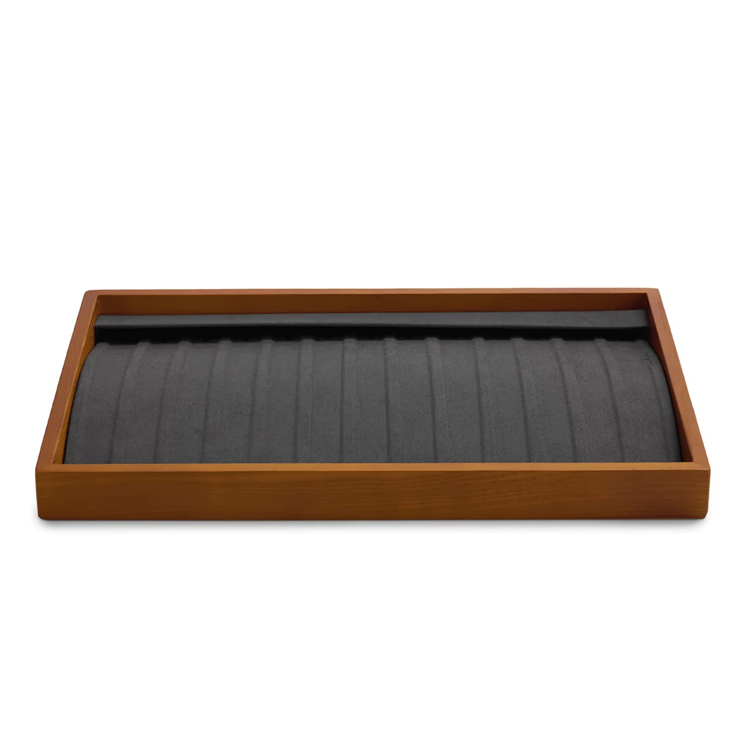 Wood 13 Grids Necklace/Bracelet/Pendant Display Tray Jewelry Drawer Organizer…