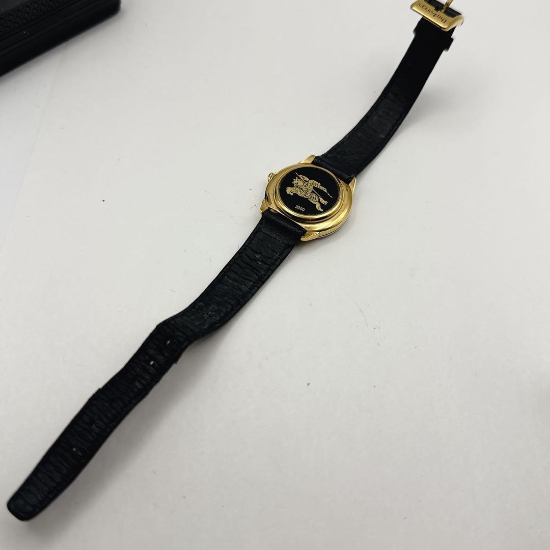 Working Burberry Ladies’ Wristwatch Navy Dial Combination