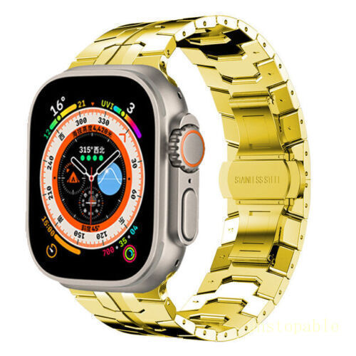 Stainless Steel Strap Band+TPU Cover Case For Apple Watch Ultra 2 49 9 8 7 6 5 4