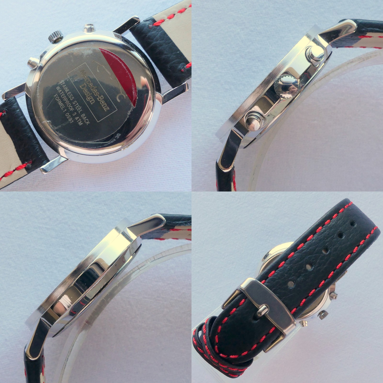 Mercedes Benz Motorsport AMG Racing Classic Sport Accessory Chronograph Watch