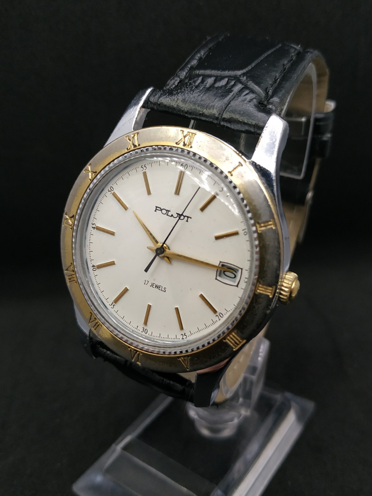 Dress Men’s Watch POLJOT Vintage USSR Mechanical SERVICED Retro Russia Soviet ⭐