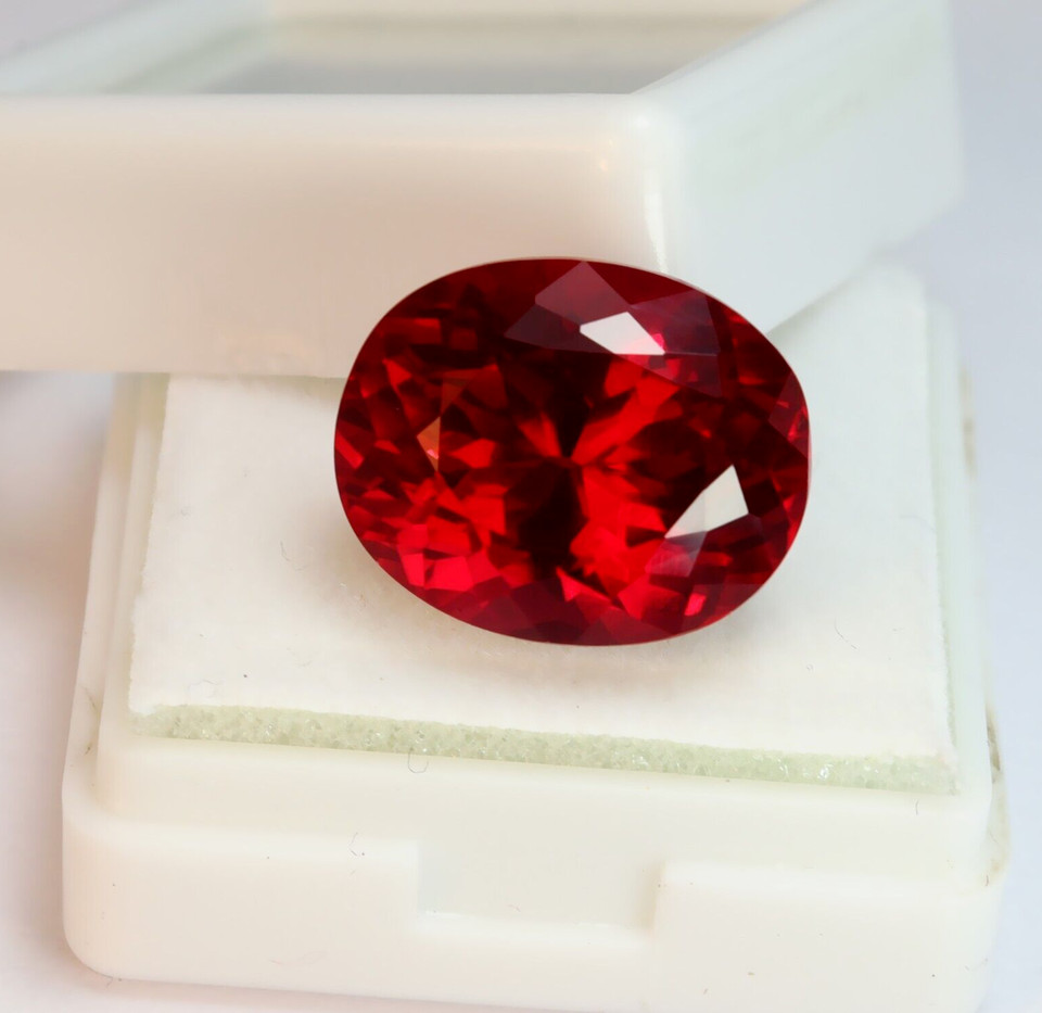 8.20 Ct Certified Natural Red Ruby Oval Shape Loose Gemstone Clearance Sale