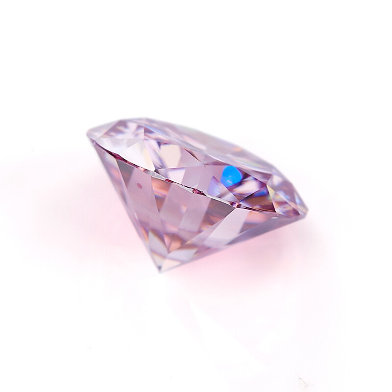 Pink Moissanite Loose Stones GRA Certified Multi Shape Brilliant Cut VVS Jewelry