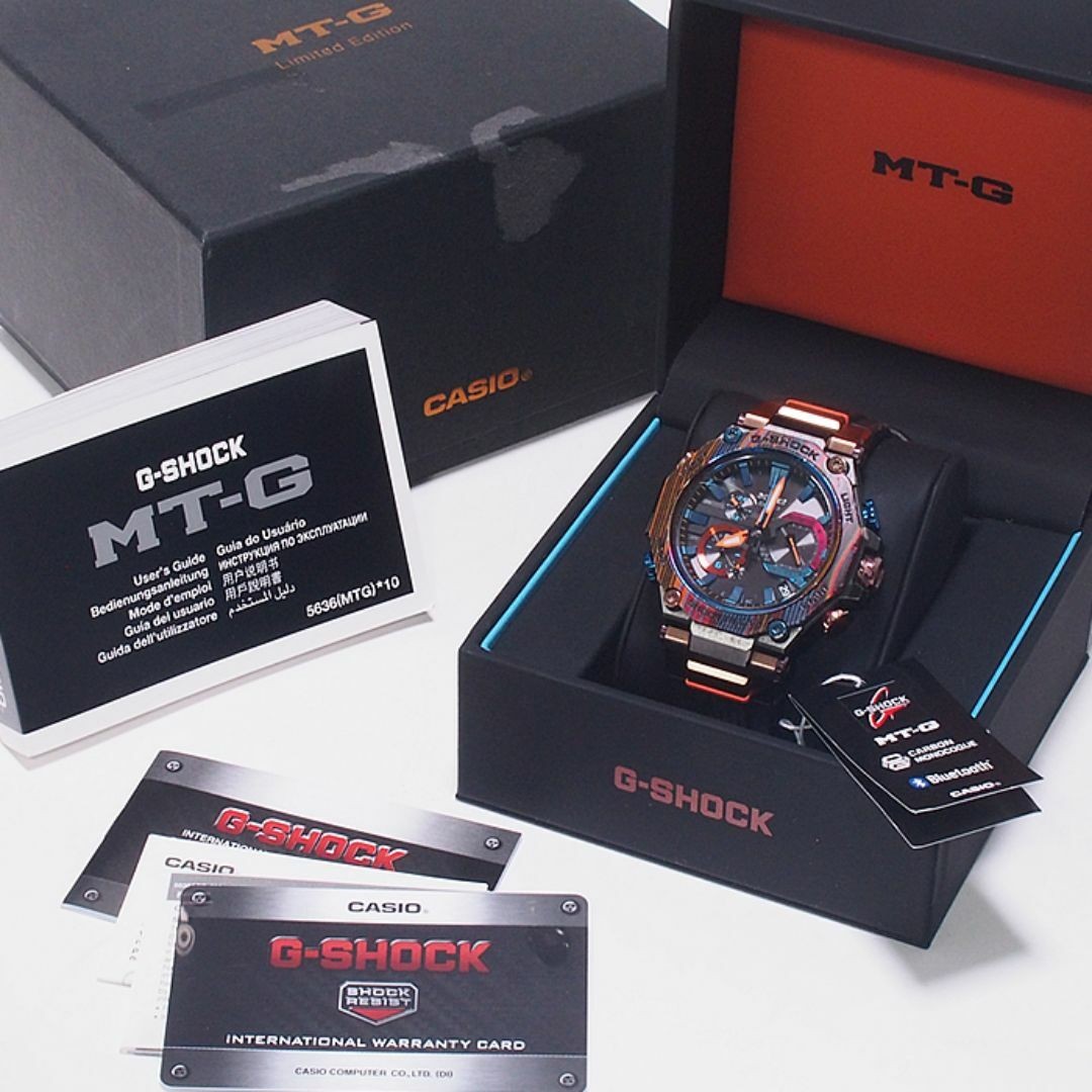 Casio G-Shock MT G Multicolor Carbon MTG B2000XMG 1ADR Radio Solar Imported Mode
