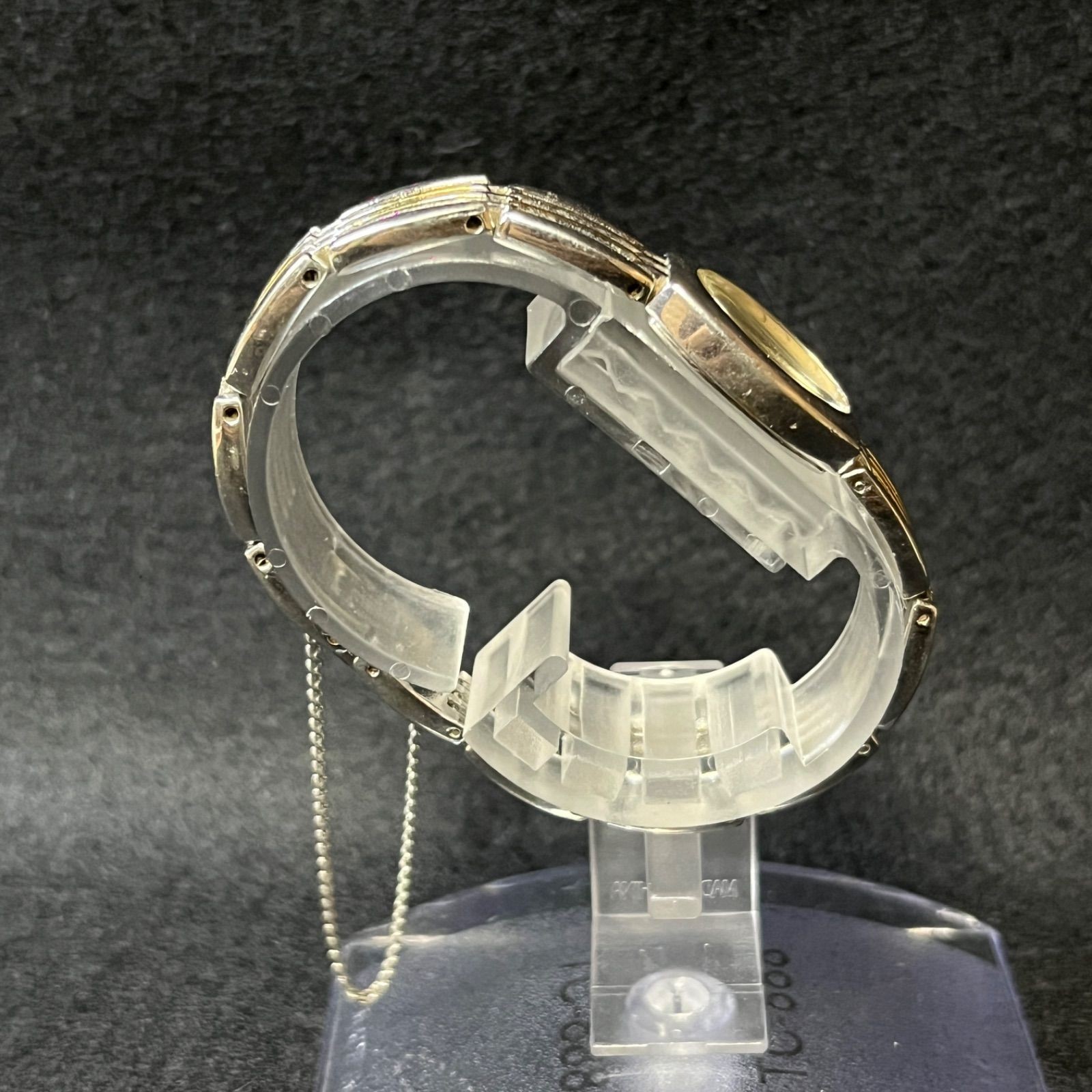 Working Orient Pop QZ Oval Gold Dial Women’s Watch J90122X 30 B2