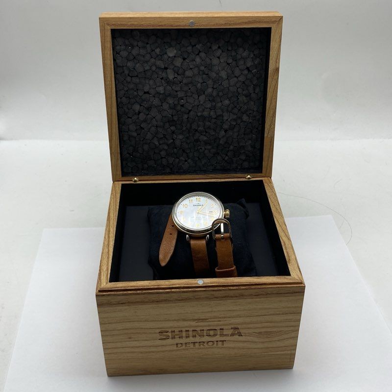Women’s Shinola Argonite 705 Detroit Stainless Steel 38mm Watch 50g