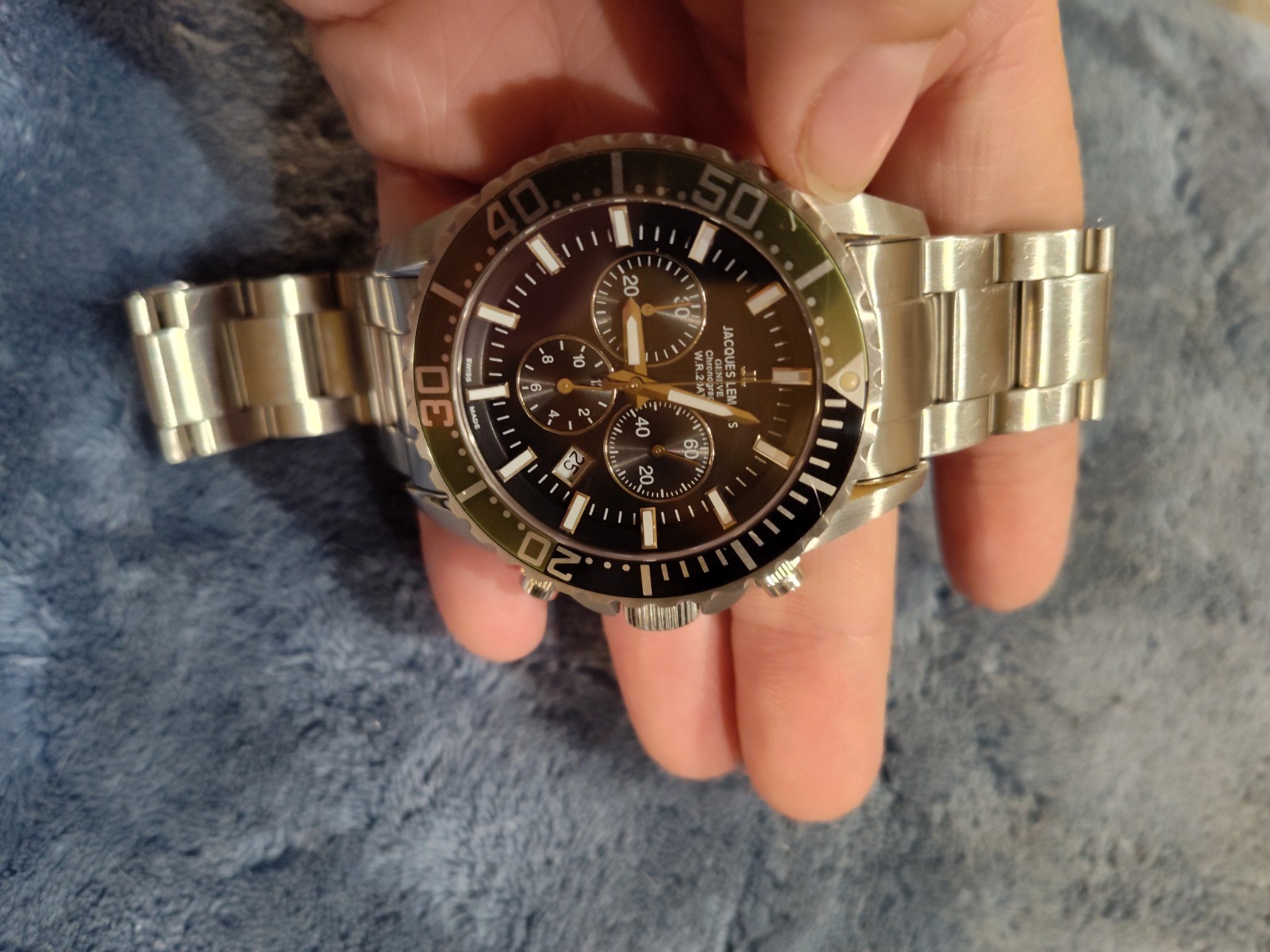 Jacques Lemans Tempora GU195 42 MM 200 Meter diver