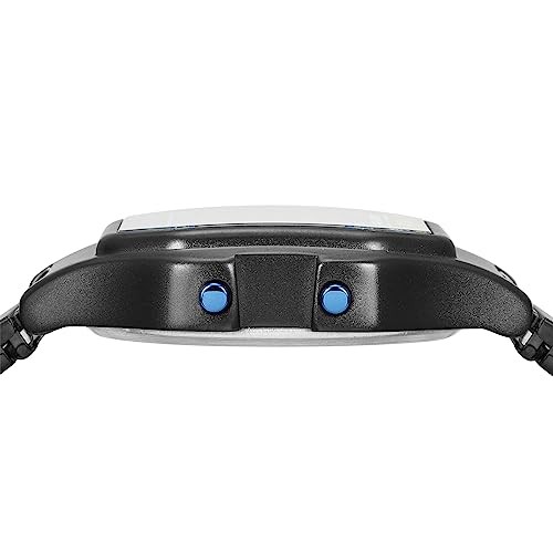 TIMEX PAC-MAN Digital Watch TW2V94200 34mm Classic Square Black Metal NEW JAPAN