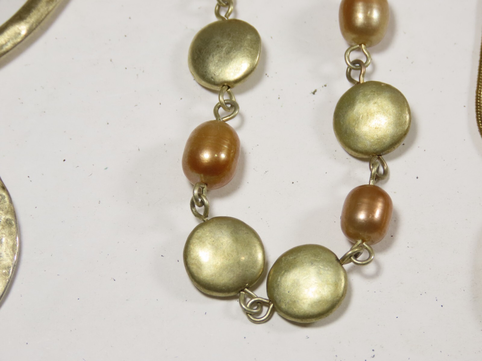Lia Sophia Avon Necklaces Lot 9-17″ Gold Tone Gorgeous All Signed C5015
