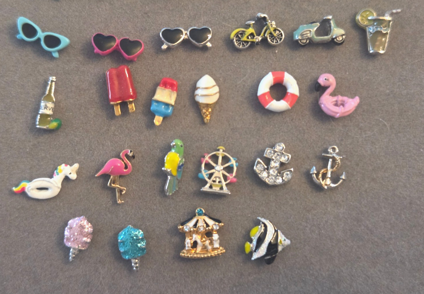Origami Owl Beach Ocean Travel Sea Vacation Charms NEW Authentic *YOUR CHOICE*