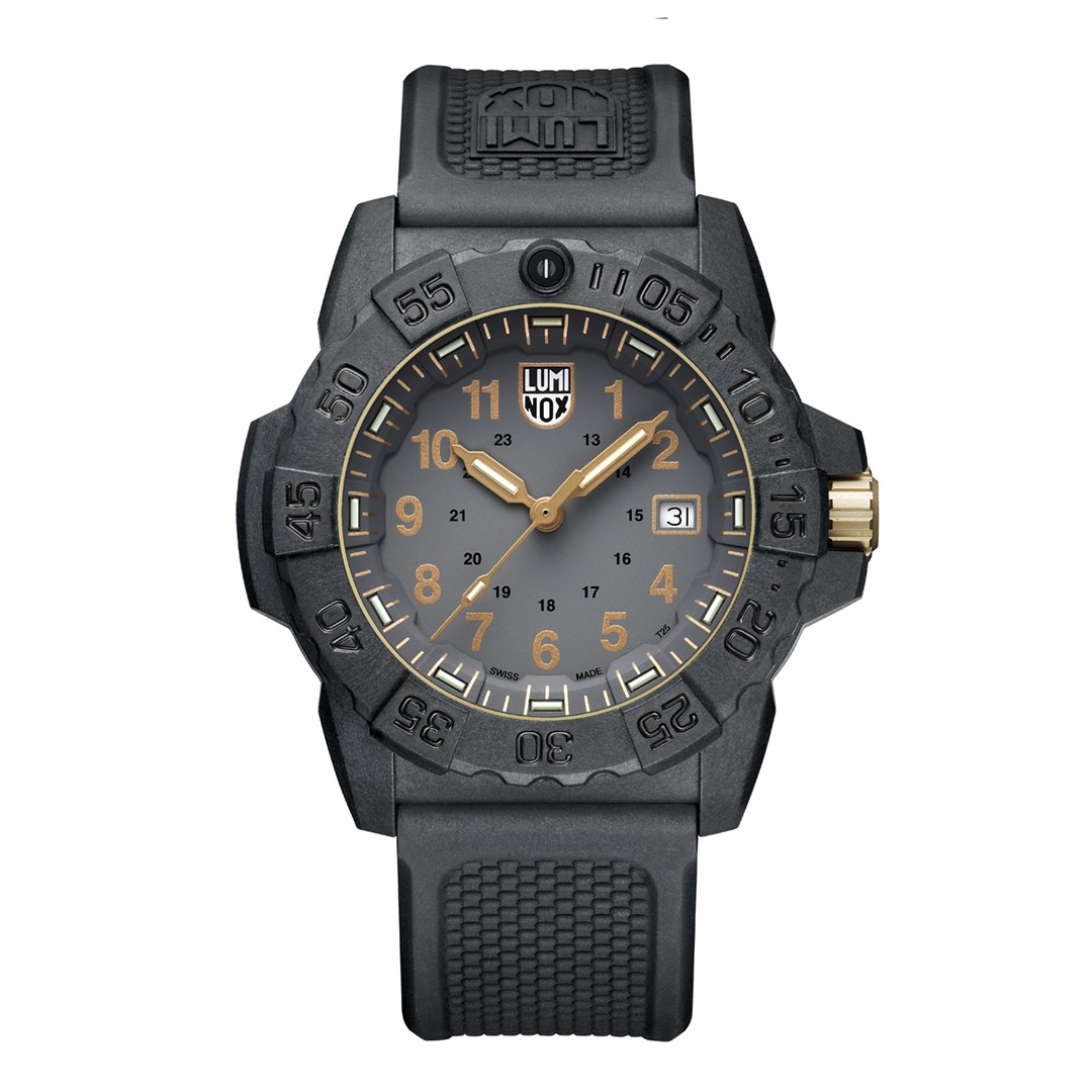 Luminox Men’s Navy Seal 45mm Quartz Watch XS.3508.GOLD