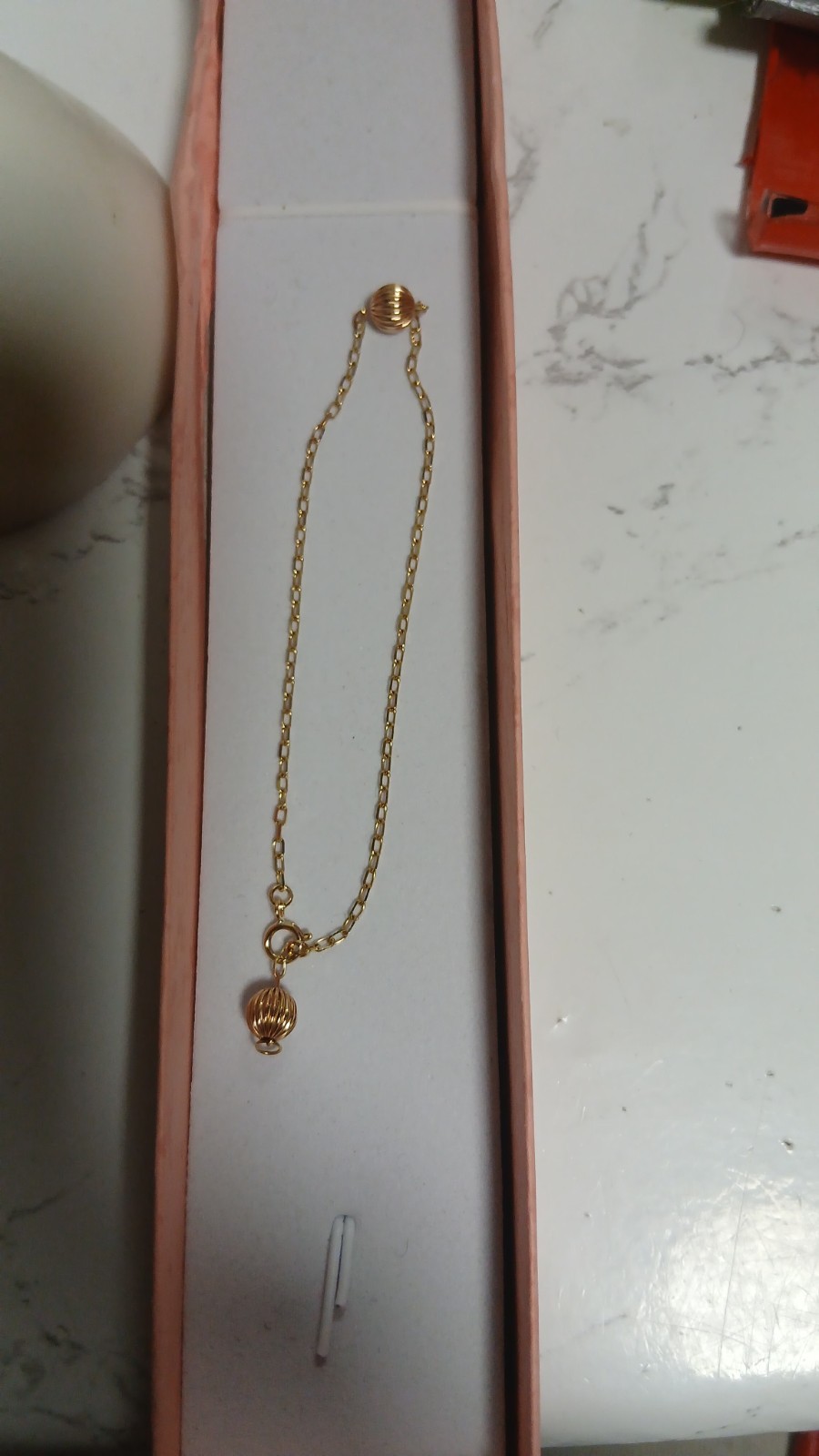 9ct Yellow Gold Bracelet.