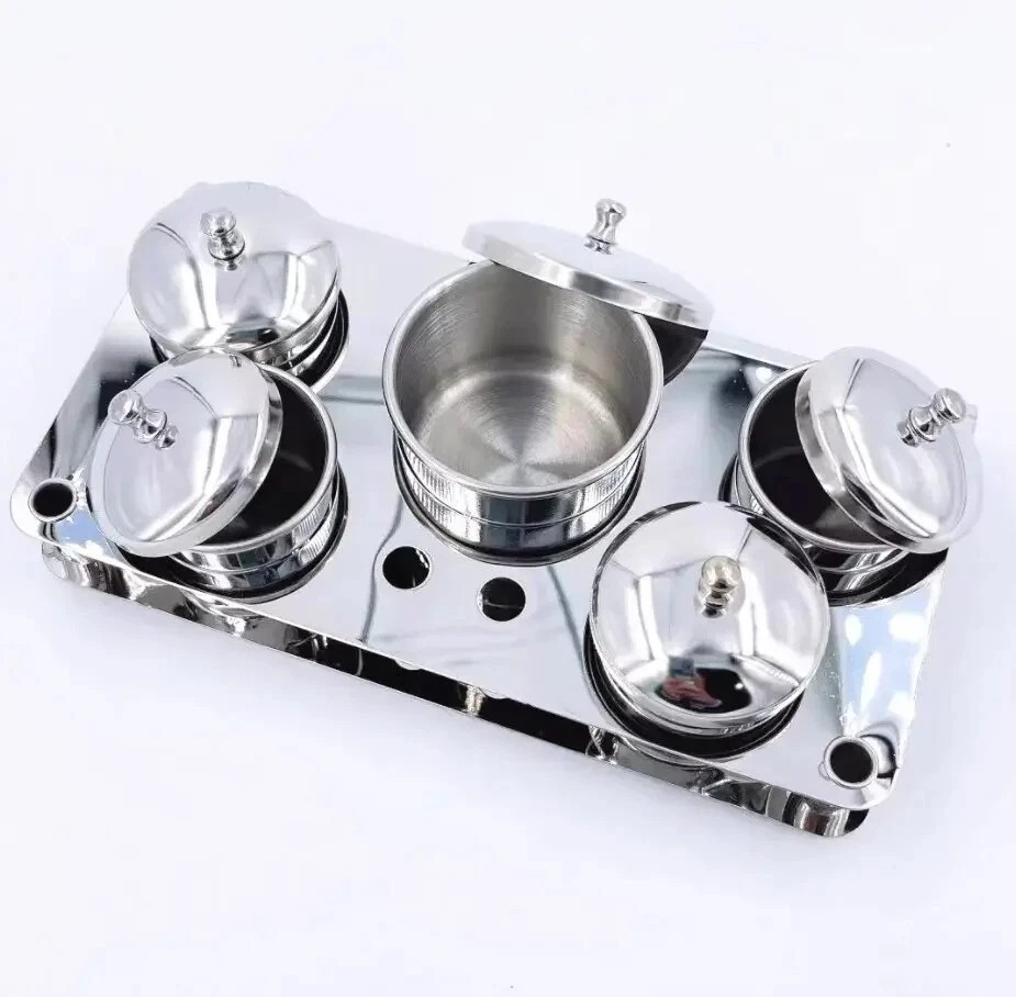 Stainless Steel Cleaning Cylinder Watch Parts Oil Dish Washing Maintenance Tool